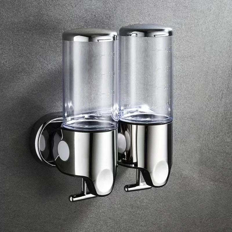 Wall Mounted Shampoo and Soap Dispenser, 1 2 3-Tube Shower Dispenser 500-1500ml