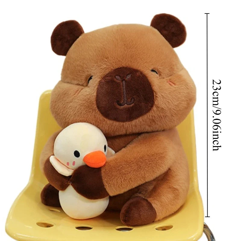 Capybara Plush Toy Set – Mommy with 4 Little Capibara Plush Dolls