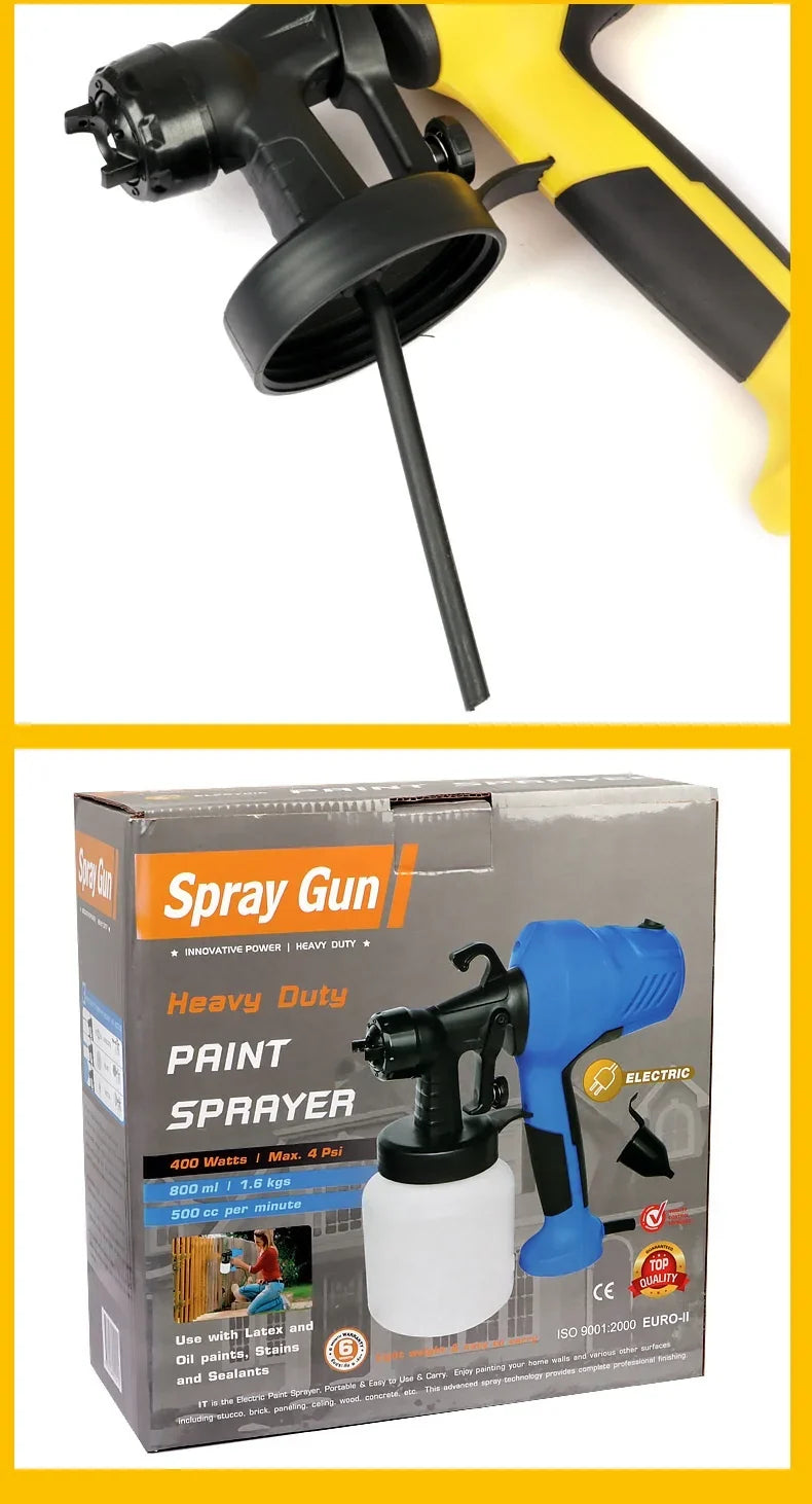 Portable Electric Paint Sprayer – Handheld Spray Gun for Home & Furniture