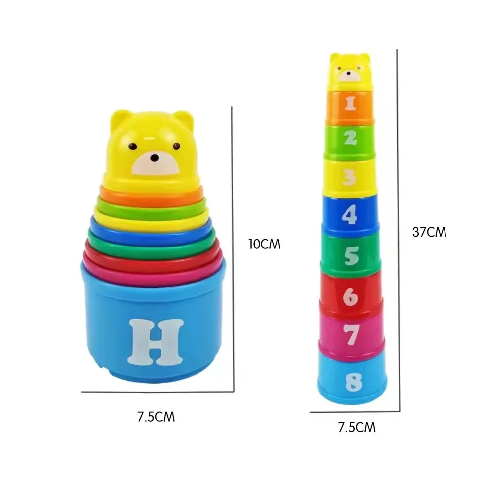 Kids Speed Stacking Cups Game – Brain Response & Puzzle Training Toy