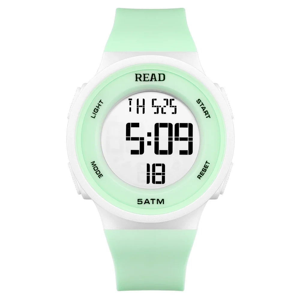 Women's Fashion LED Digital Watch – Waterproof Multi-Function Display Watch