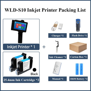 Printer with 2 inks