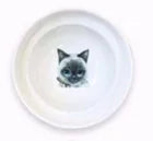 Mickey single bowl rack / Siamese cat