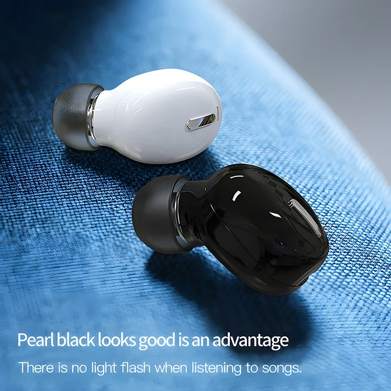 Bluetooth 5.0 Single-Ear Wireless Headset with Microphone