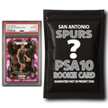 San Antonio Spurs PSA 10 Graded Rookie Card Mystery Pack