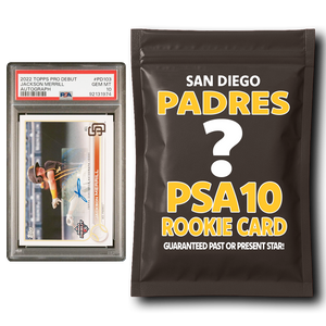 San Diego Padres PSA 10 Graded Rookie Card Mystery Pack