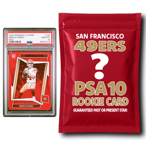 San Francisco 49ers PSA 10 Graded Rookie Card Mystery Pack