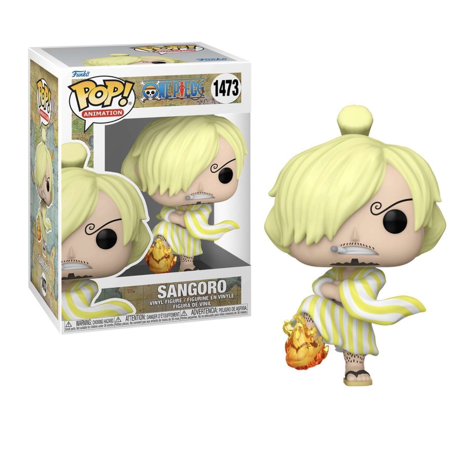 One Piece Sangoro #1473 Funko Pop! Animation Vinyl Collectible Figure