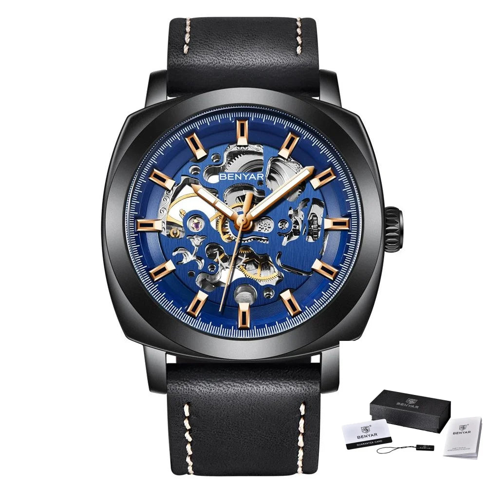 Men's Automatic Mechanical Business Watch – Waterproof Wristwatch