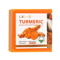 Turmeric Soap Bar for Face and Body, Brightening Cleansing Soap with Kojic Acid