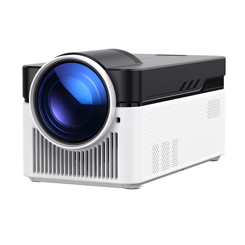 Short Throw 1080P Portable Projector, Android WiFi Bluetooth, 900 ANSI Lumens