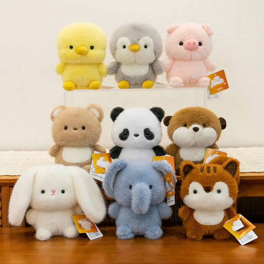 Cute Plush Animal Toy – Capybara & Elephant Stuffed Companion Doll