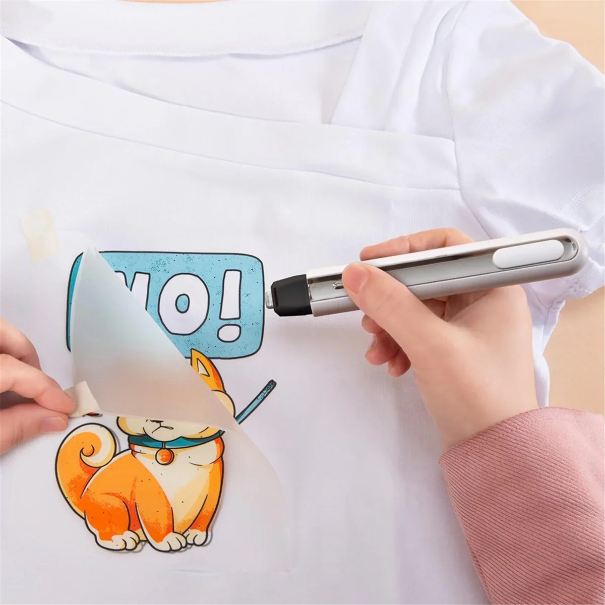 Cordless Mini Heat Press Machine for DIY Heat Transfer Projects