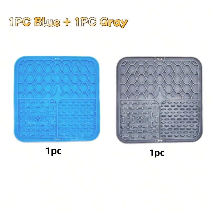 Silicone Dog Lick Mat with Suction Cups