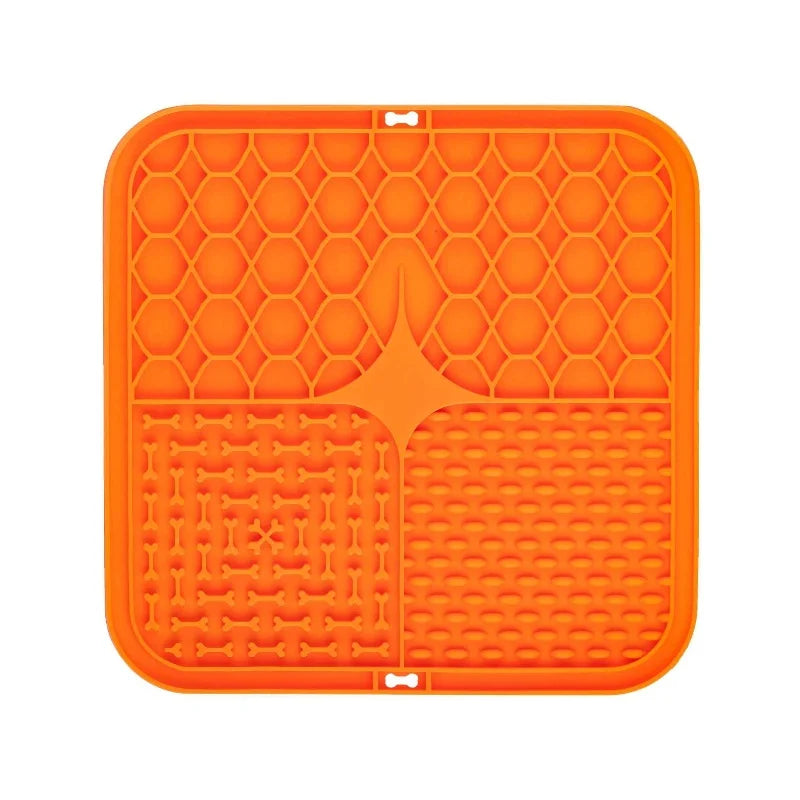 Silicone Dog Lick Mat with Suction Cups