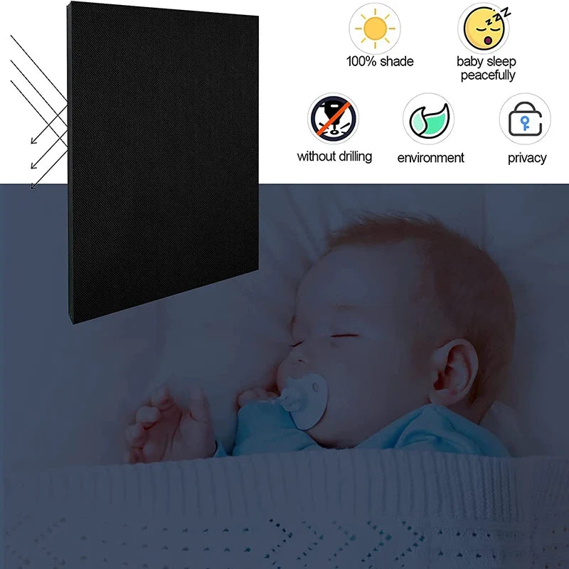 Blackout Window Tint Film – Privacy Darkening Film for Home & Car