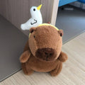 Cute Capybara Plush Toy – Hoodie with Wings Stuffed Animal Doll