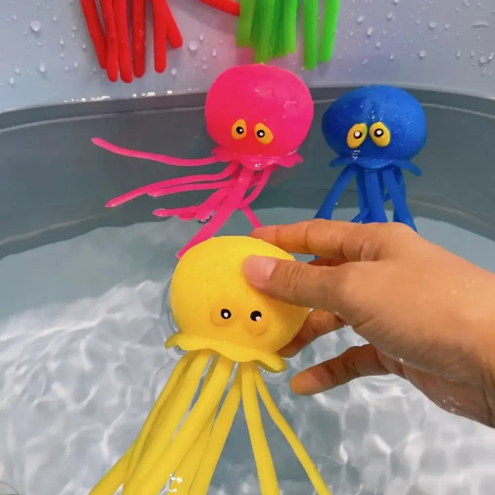 Baby Bath Toy Octopus – Sponge Water Squeeze & Summer Bath Fun