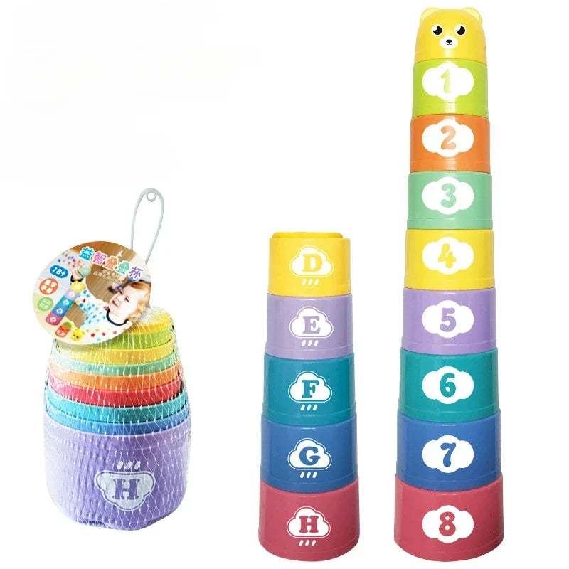 Kids Speed Stacking Cups Game – Brain Response & Puzzle Training Toy