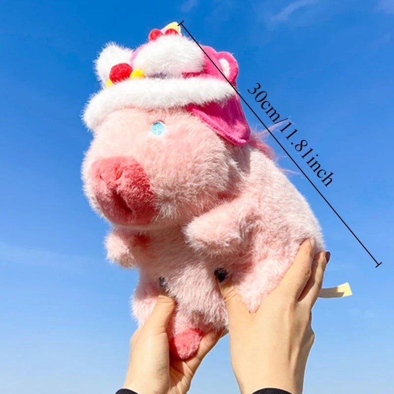 Capybara Plush Toy Set – Mommy with 4 Little Capibara Plush Dolls