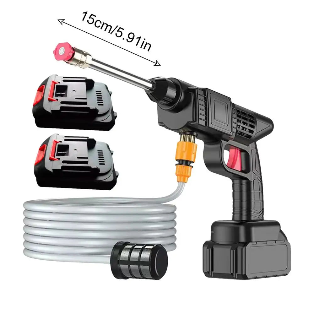 Cordless High-Pressure Washer – Portable Car Wash Spray Gun