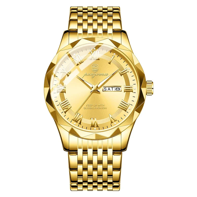 Men's Minimalist Quartz Leisure Watch – Waterproof Sport Watch