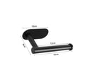 Self-Adhesive Toilet Paper Holder with Shelf – Stainless Steel