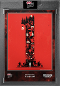 2025 Topps Now Stranger Things #STRA-SSP01 Short Print Season 5 Cover Art Card