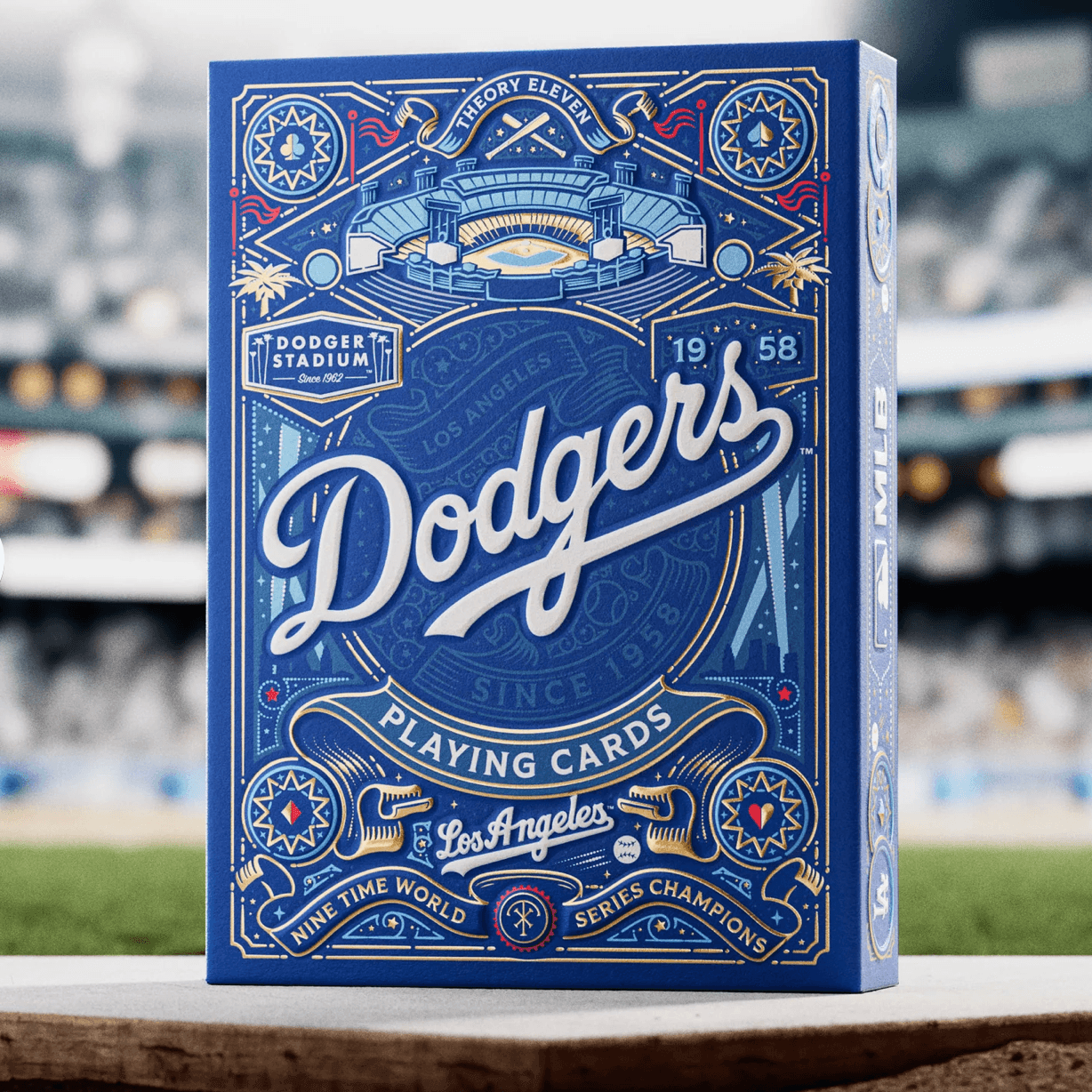 Theory11 Los Angeles Dodgers - Brick (12 decks)