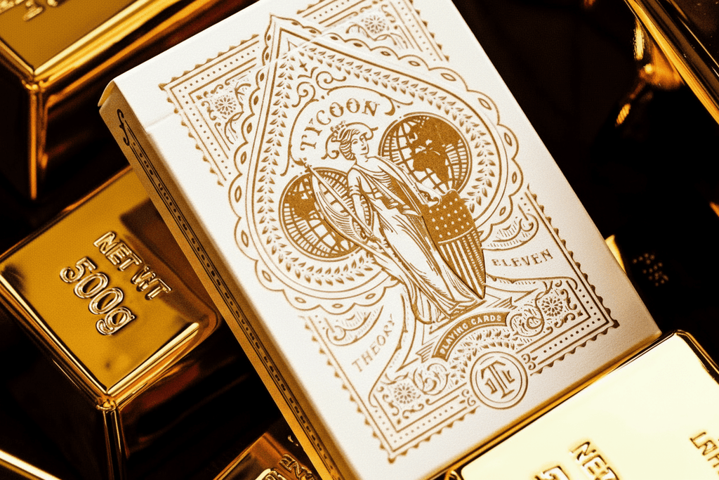 Theory11 Tycoon 25th Anniversary Playing Cards – Midas Limited Edition