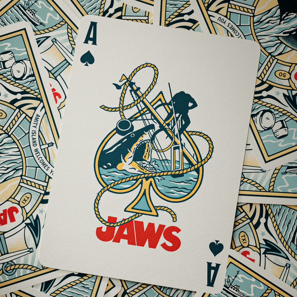 Theory11 JAWS Playing Cards – Premium Movie Deck