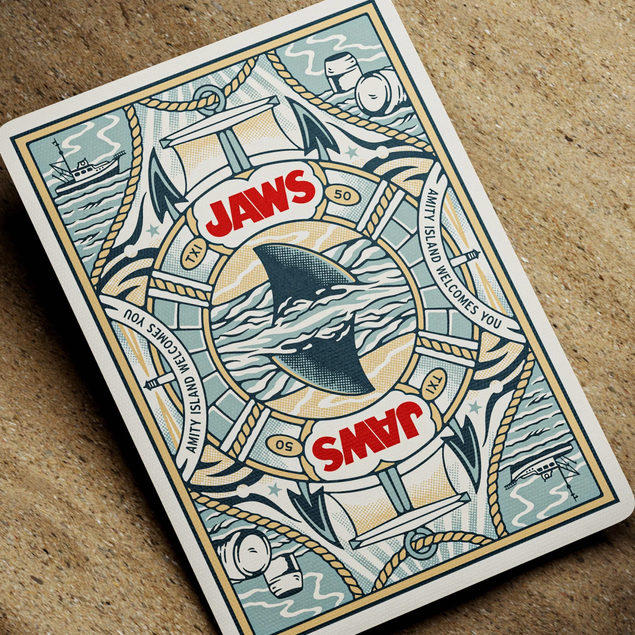 Theory11 JAWS Playing Cards – Premium Movie Deck