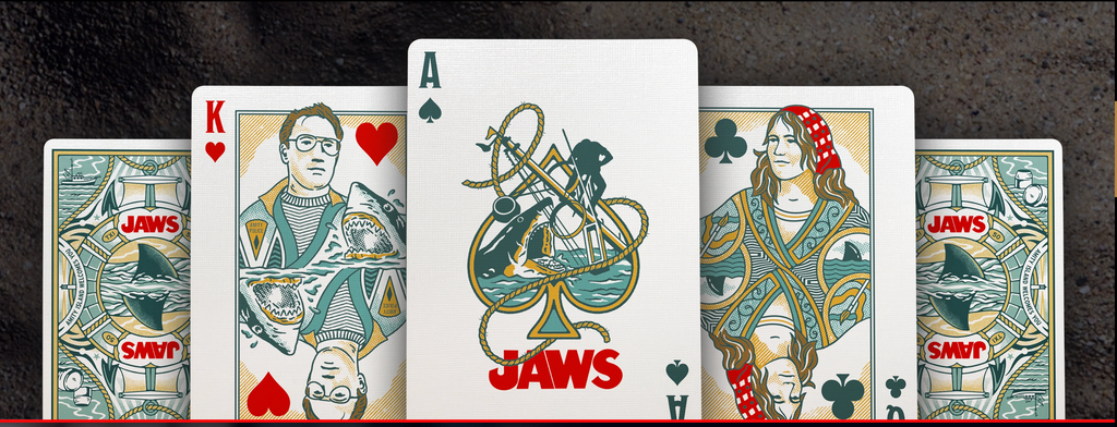 Theory11 JAWS Playing Cards – Premium Movie Deck
