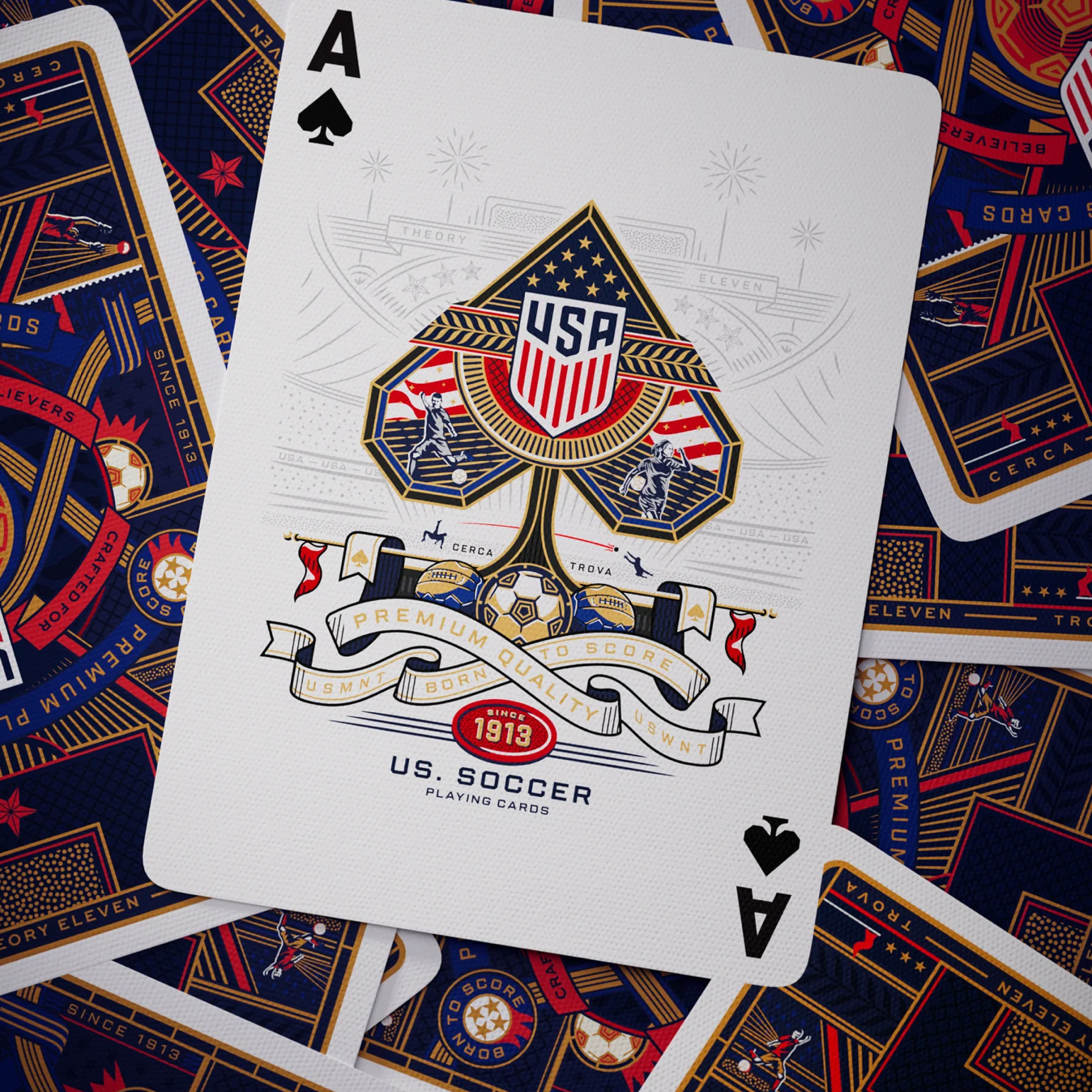 Theory11 U.S. Soccer Playing Cards – Official Premium Deck