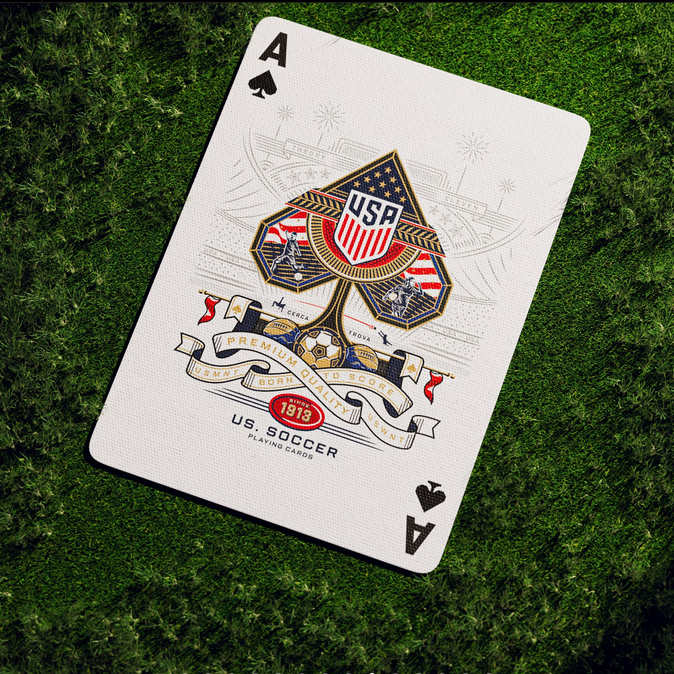 Theory11 U.S. Soccer Playing Cards – Official Premium Deck