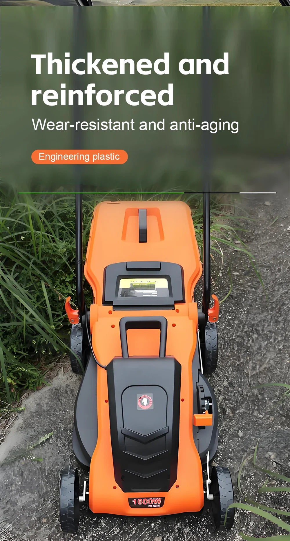 Handheld Electric Weeder and Lawn Trimmer, Cordless Brushless Garden Tool