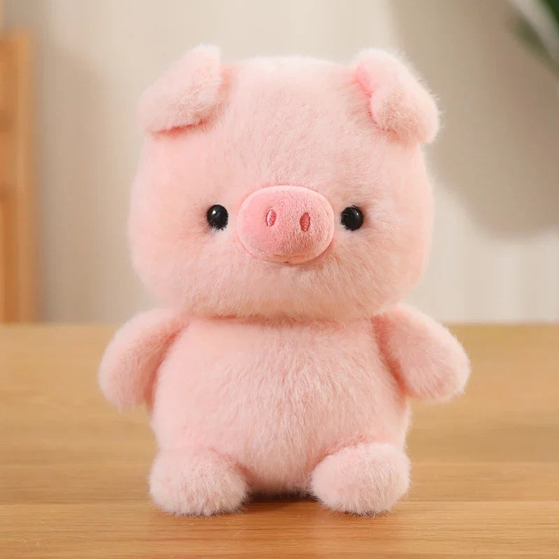 Cute Sitting Animal Plush Toys – Red Panda, Fox, Sloth & More
