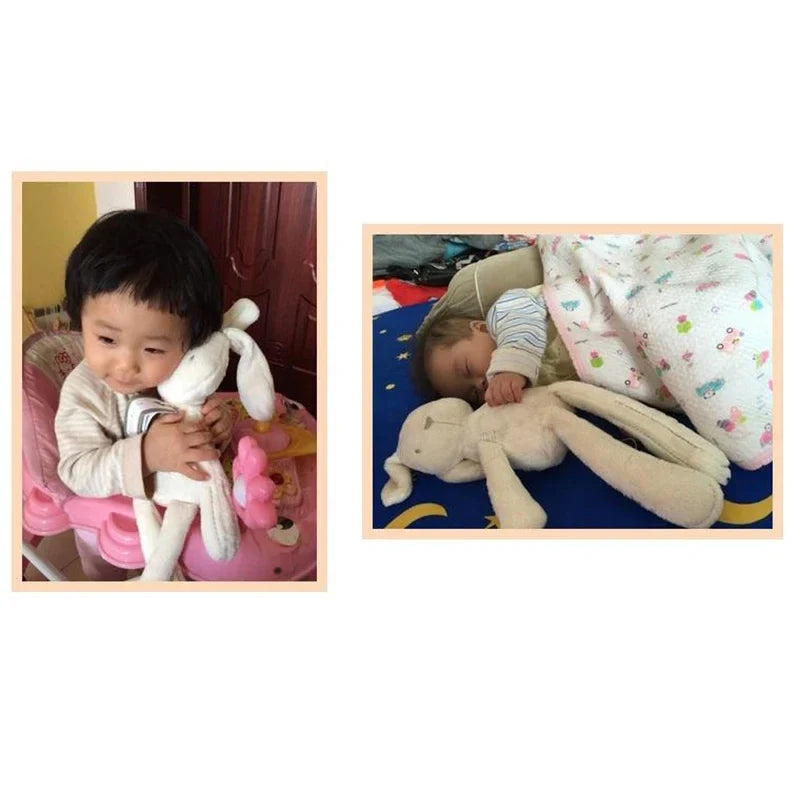 Cute Rabbit Plush Toy – Soft Baby Doll Stuffed Animal for Children