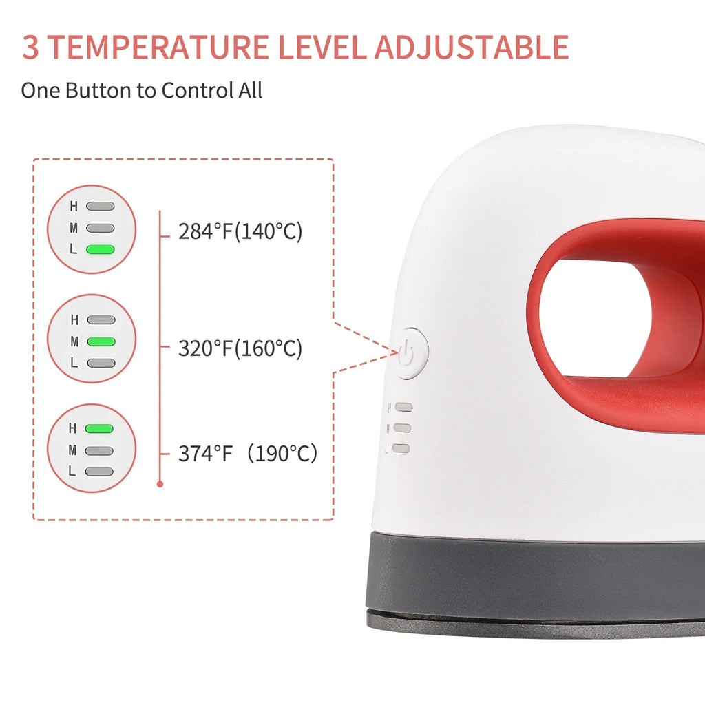 Mini Heat Press Machine – Portable T-Shirt Printing Press for DIY Transfers