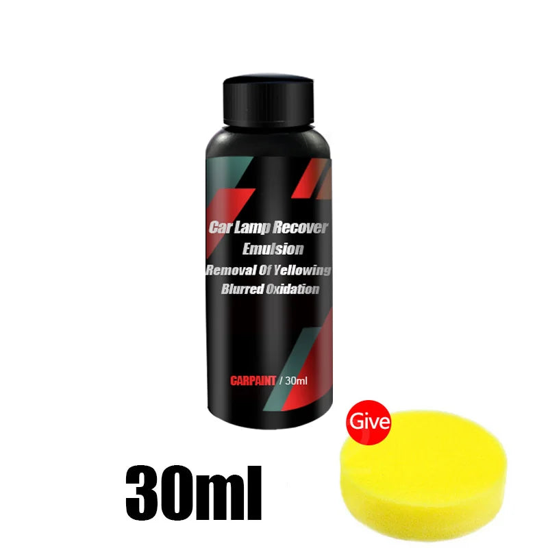 Car Headlight Restoration Kit – Headlamp Polishing and Cleaning Kit