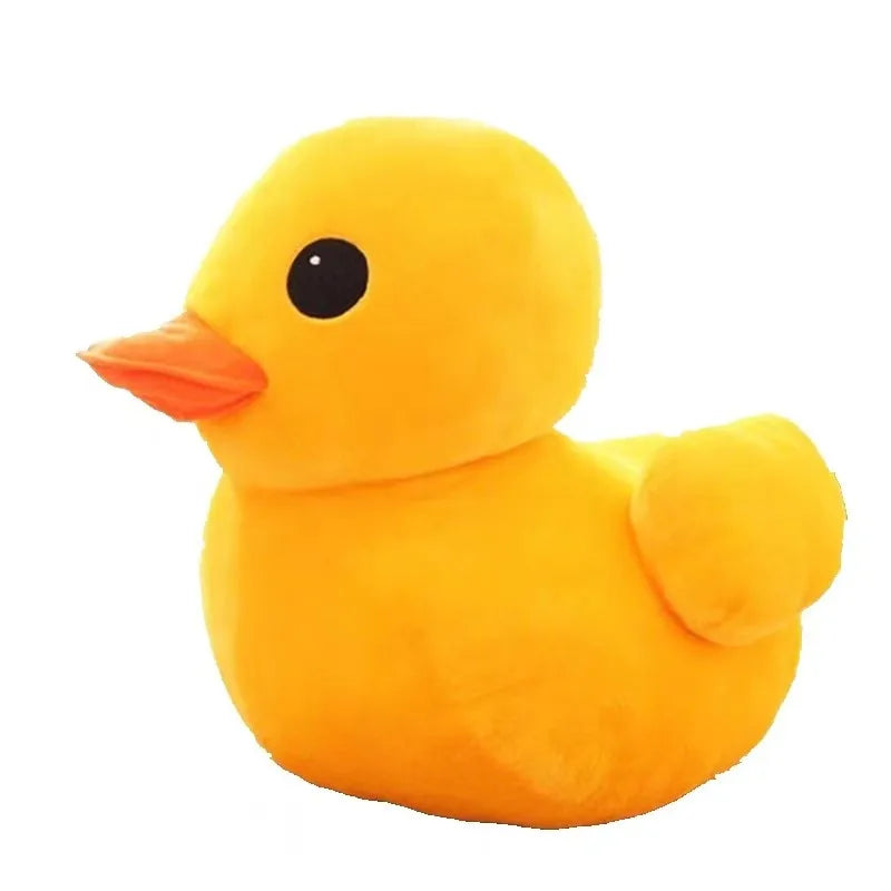 Kawaii Big Yellow Duck Plush – Cute Soft Mini Cartoon Stuffed Toy