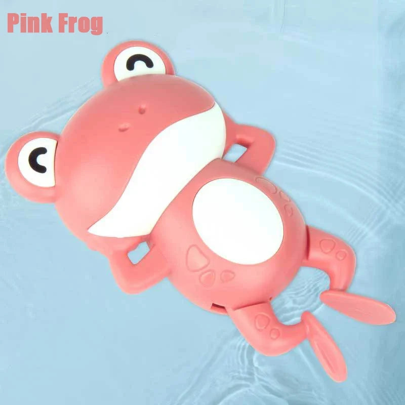 Baby Bath Toy – Swimming Turtle & Whale Clockwork Water Toy