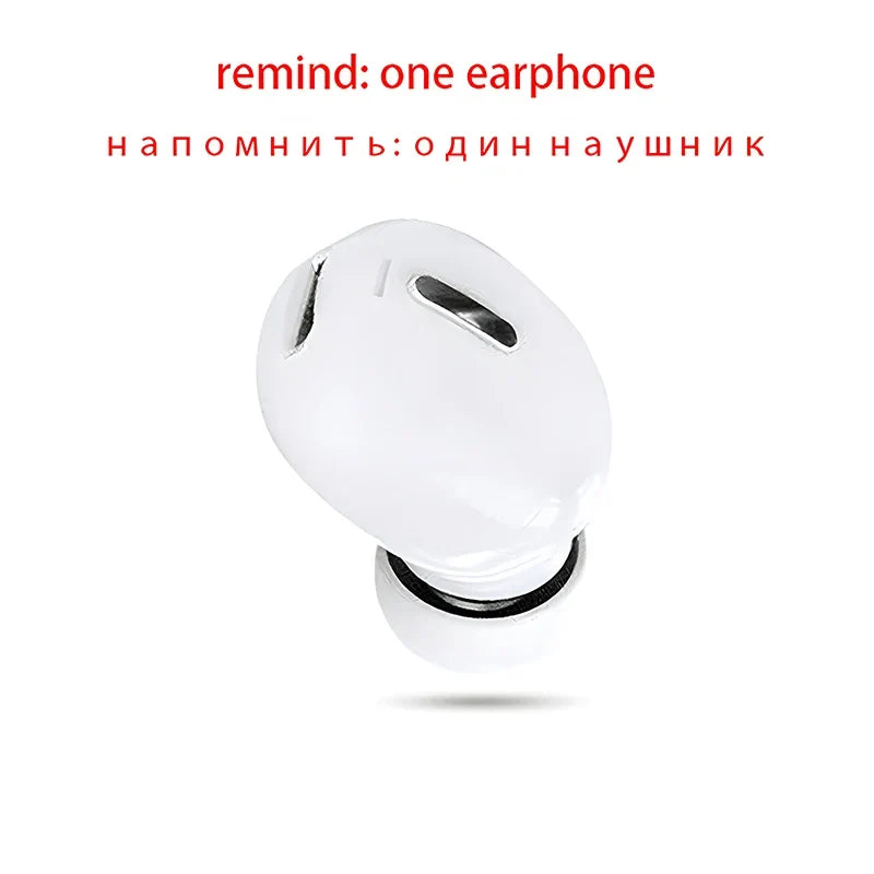 Bluetooth 5.0 Single-Ear Wireless Headset with Microphone