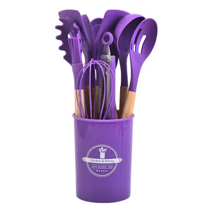 Purple 12Pcs