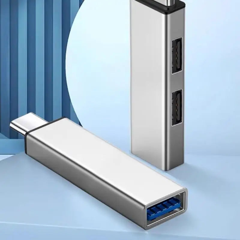 Ultra-Slim USB Hub – Multi-Port USB 3.0 Splitter with Type-C