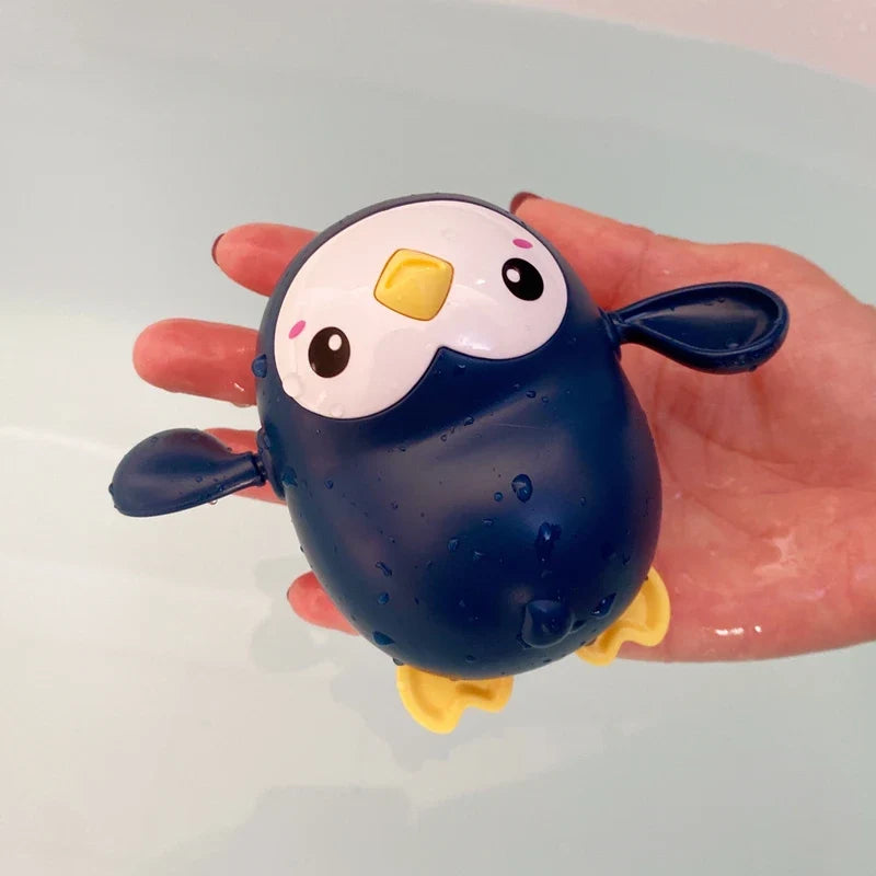 Baby Bath Toy – Swimming Turtle & Whale Clockwork Water Toy