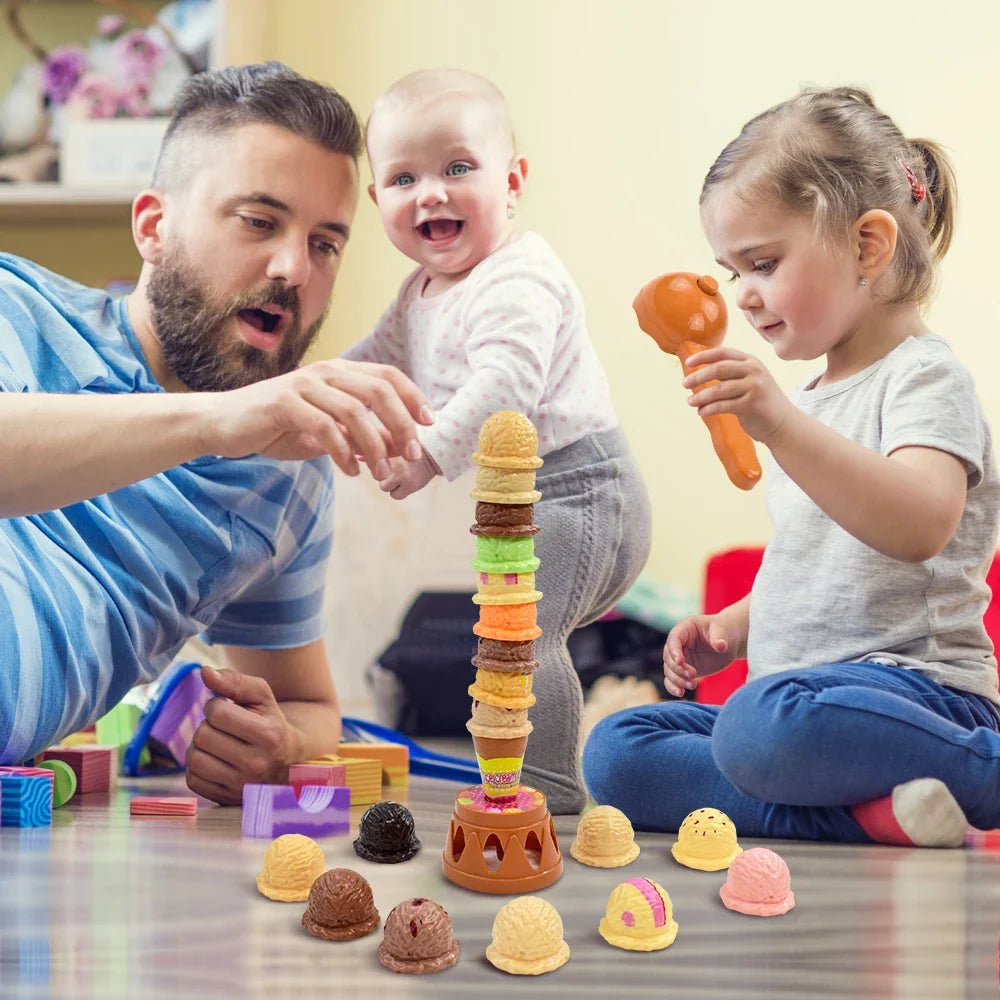 Children Simulation Ice Cream Toy | Pretend Play Kitchen Educational Toy
