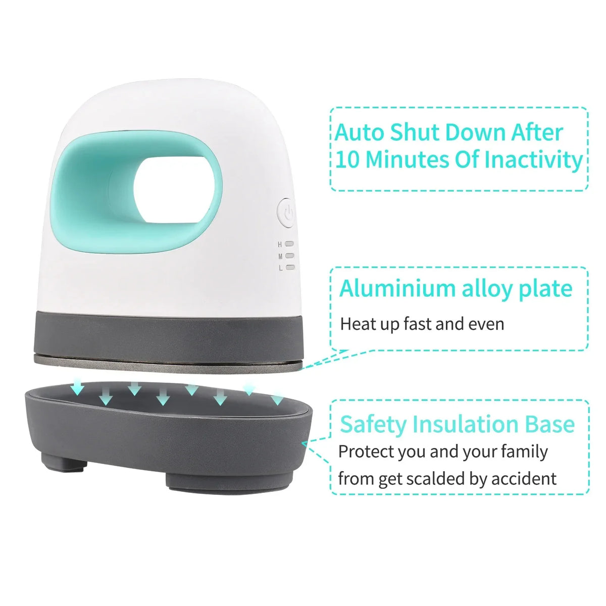 Mini Heat Press Machine – Portable T-Shirt Printing Press for DIY Transfers