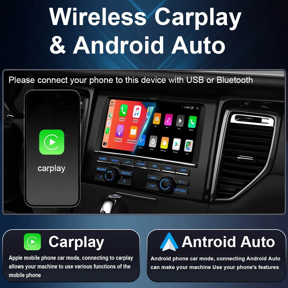7" Touch Screen Car Stereo Head Unit for Seat Ibiza 2009–2013
