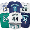 Autographed/Signed Seattle Baseball Jersey Mystery Box with PSA JSA or Beckett COA